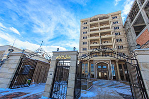 نماي هتل پدرام سرعین