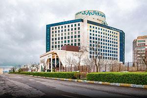 نمای ساختمان هتل رویال پارک سرعین