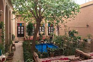 نمای ساختمان اقامتگاه بوم گردی خانه خشتی یزد