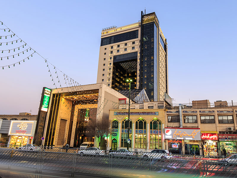 عرض خارجي فندق المجلل درويشي مشهد