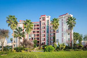 نمای مجتمع اقامتی رفاهی شهر نور