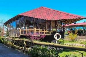 نمای بیرونی مجتمع اقامتی زیبا کنار بندرانزلی