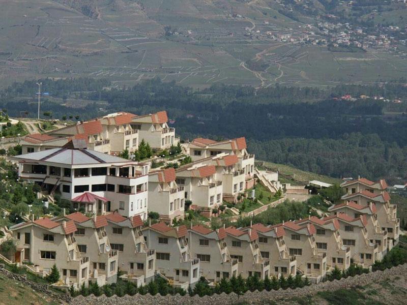 نمای مجموعه ویلایی باران سبز کلاردشت