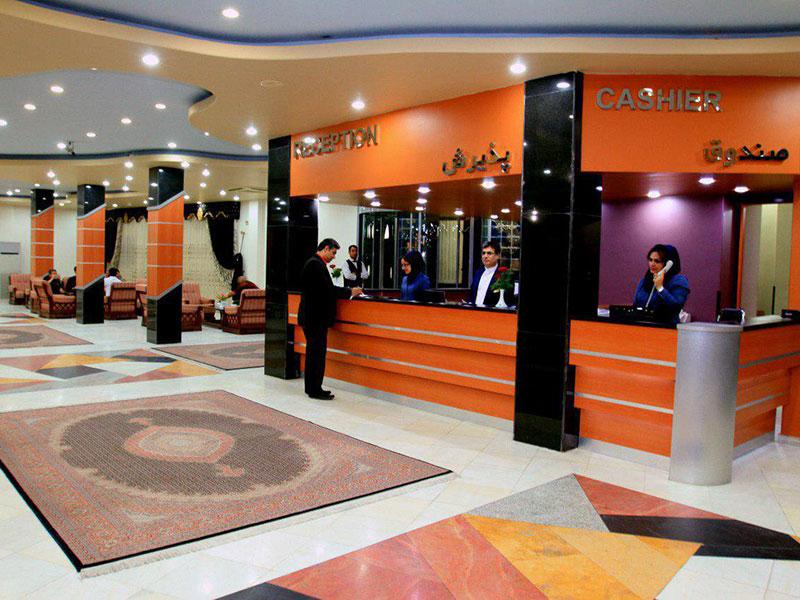 پذیرش هتل آتیلار بندرعباس