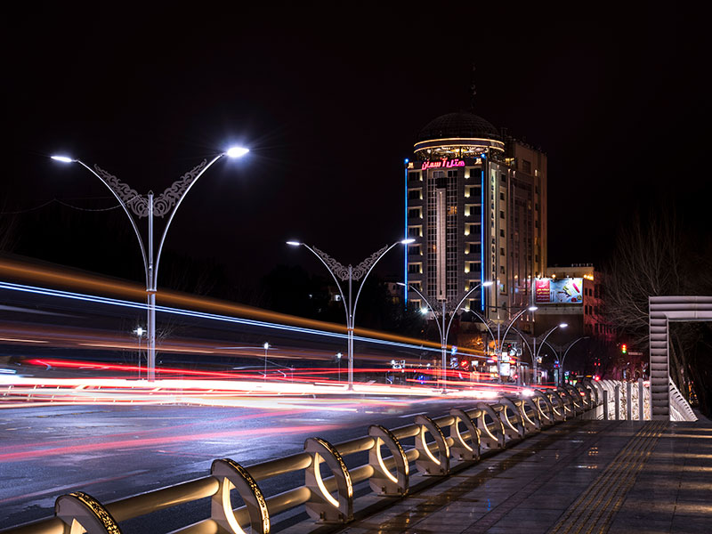 نماي هتل آسمان اصفهان