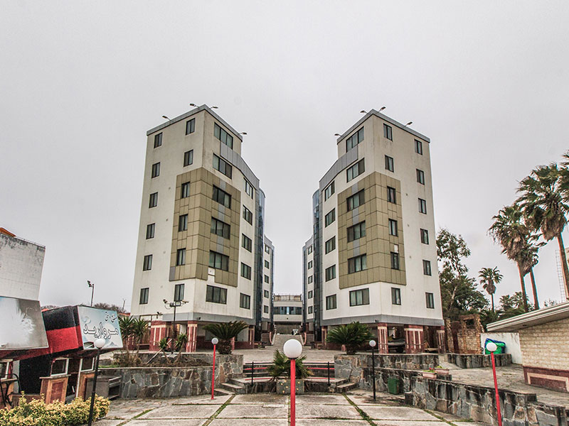 نماي هتل آپارتمان آریان نور 1