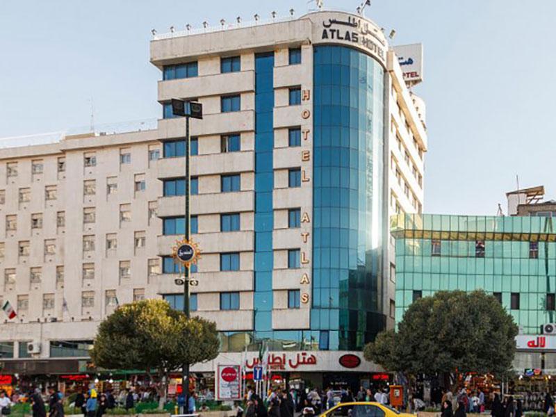 نمای ساختمان هتل اطلس مشهد
