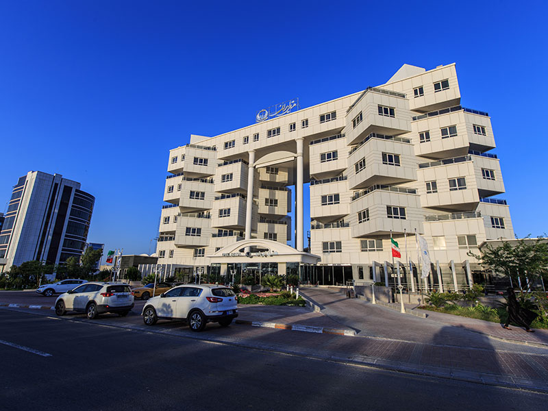 نماي هتل ایران کیش