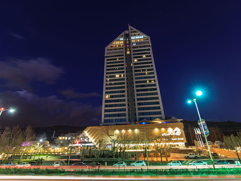 نماي هتل چمران شیراز