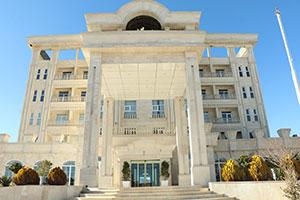 نمای ساختمان هتل بغدادی تاکستان