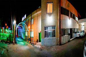 نمای ساختمان مهمانسرا جهانگردی رفسنجان