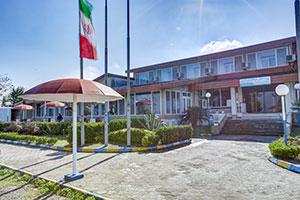 نمای هتل جهانگردی نمونه بندرانزلی 1