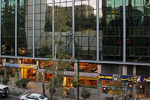 نمای ساختمان هتل رامتین تهران