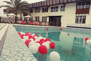 نمای ساختمان هتل ریم رام عسلویه