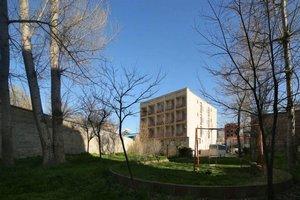 نمای بیرونی هتل ساسان سرعین