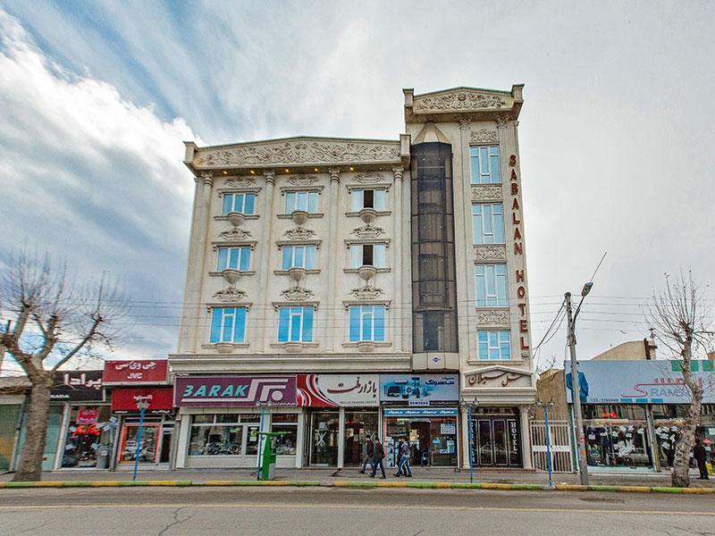 نمای هتل سبلان اردبیل