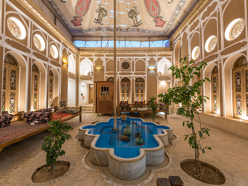 فضاي داخلي هتل سنتی فهادان یزد 1