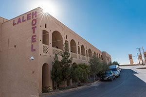 نماي هتل سنتی لاله یزد
