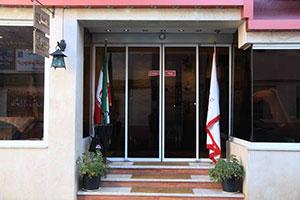 ورودی هتل شبستان رشت