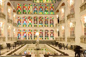 نمای بیرونی هتل شهر تهران