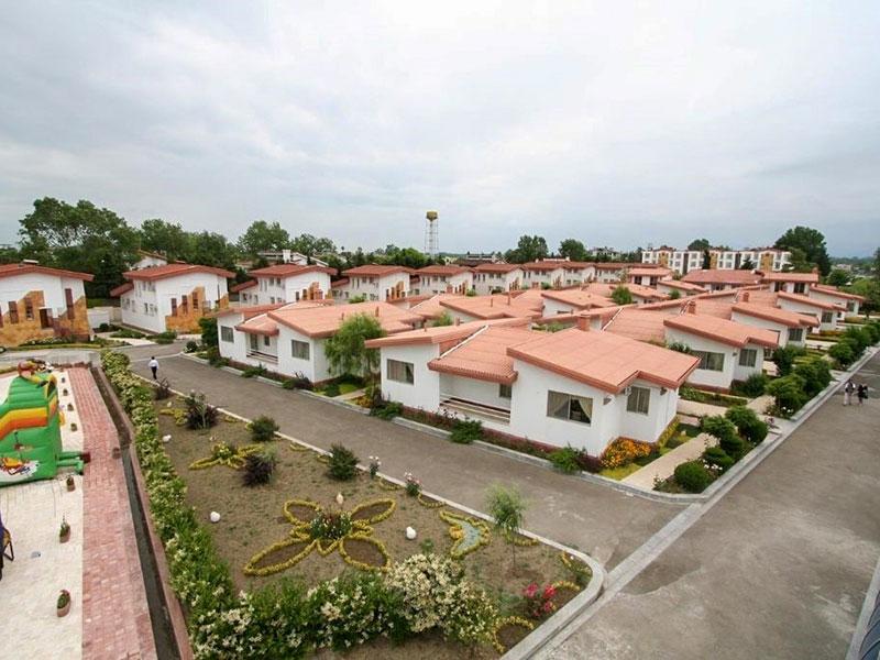 منظره هتل مروارید خزر نور