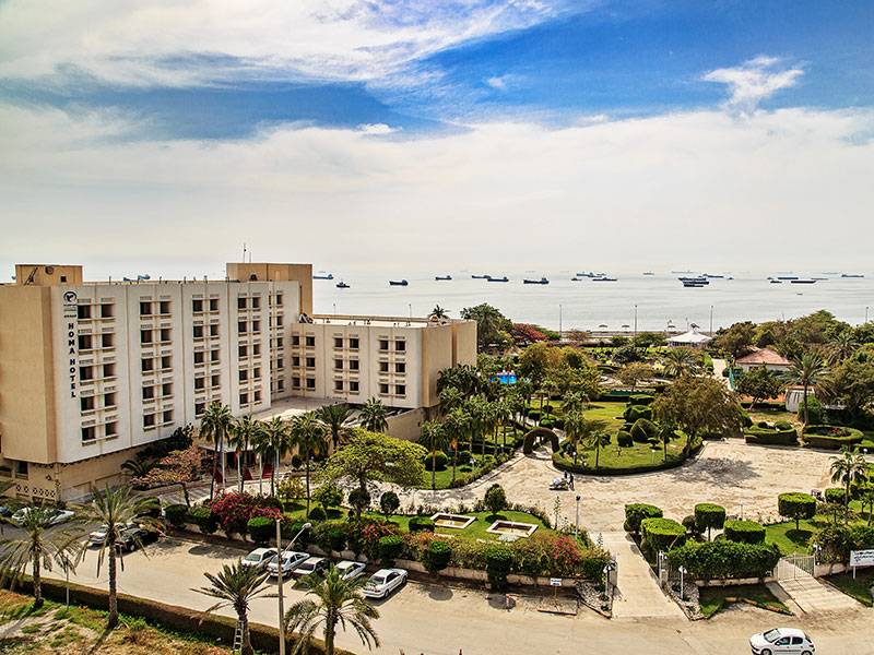 نماي بيروني هتل هما بندرعباس 1