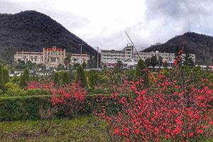 نمای بیرونی هتل پارسیان آزادی رامسر
