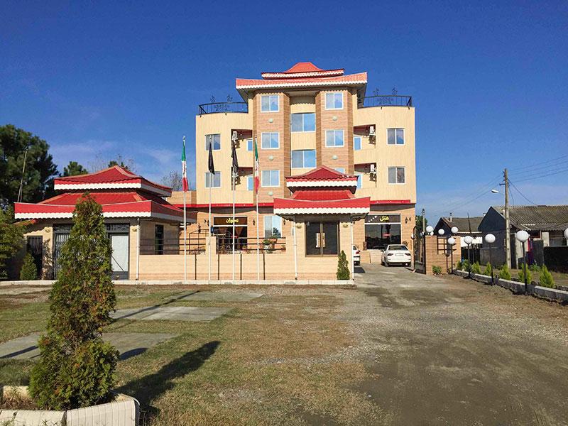 نمای ساختمان هتل پرشین بندر انزلی