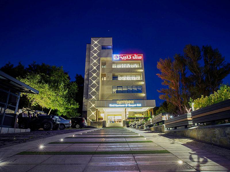 نمای هتل کتیبه همدان