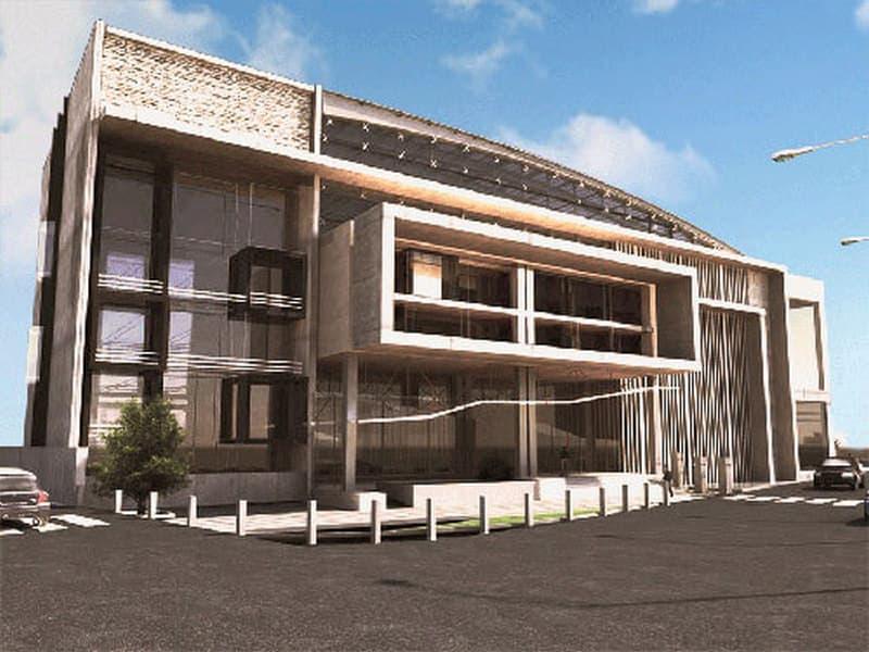 نمای بیرونی هتل کویر بیرجند