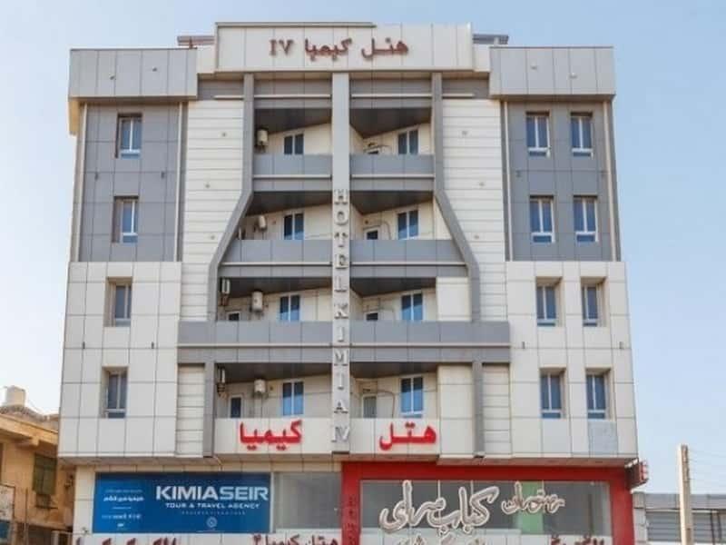 نمای بیرونی هتل کیمیا 4 قشم